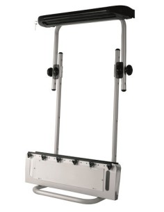 Optional 376 A trasformazione Portabici ruota di scorta Stelvio in Portasci