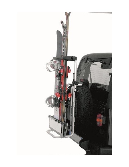 Optional 376 A trasformazione Portabici ruota di scorta Stelvio in Portasci