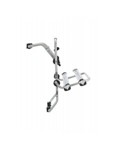 Portabici in alluminio universale posteriore da portellone Padova 2 bici 2