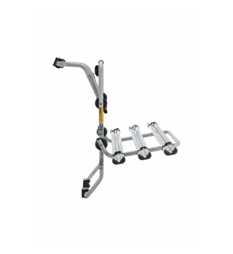 Portabici in alluminio universale posteriore da portellone Padova 3 bici