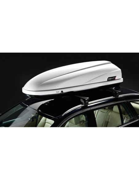 Box Auto Portatutto Portapacchi MODULA Travel Exclusive 370 Bianco