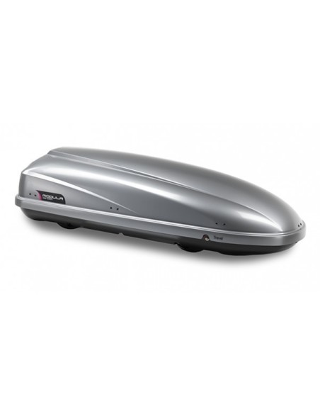 Box Auto Portatutto Portapacchi MODULA Travel Twin 650 Grigio 2 aperture