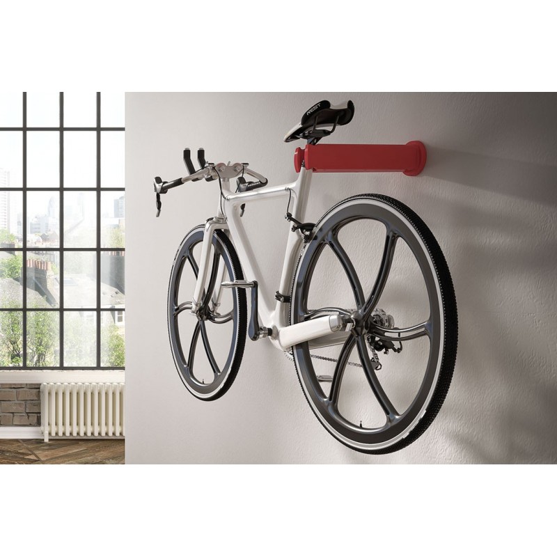 Portabici da muro Peruzzo cool bike rack 360° bianco per una bici fino a 17kg