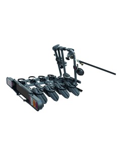 Portabici per gancio traino inclinabile Pure Instinct Towball 4 bici