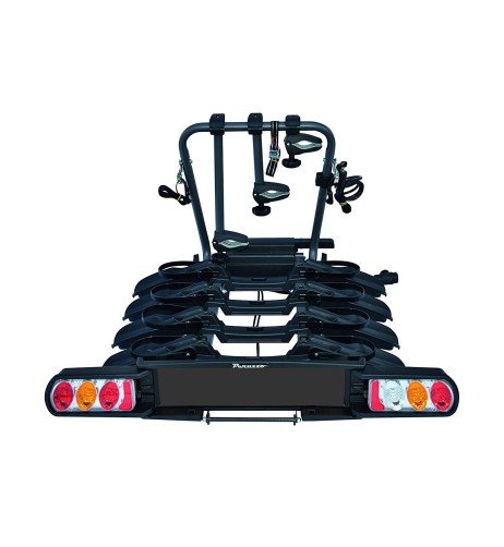 Portabici per gancio traino inclinabile Pure Instinct Towball 4 bici