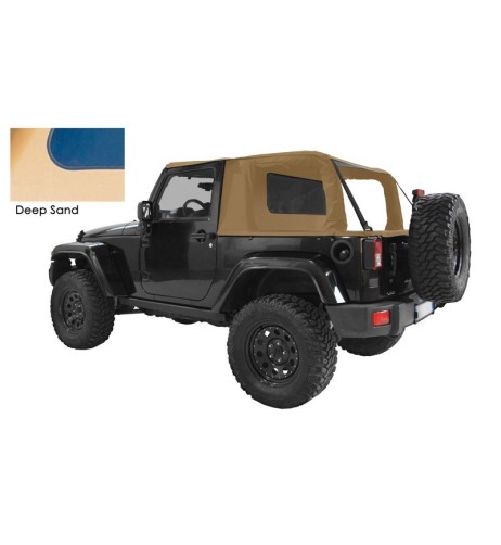 Cargo top per Jeep Wrangler Jk Unlimited 2 porte Deep Sand