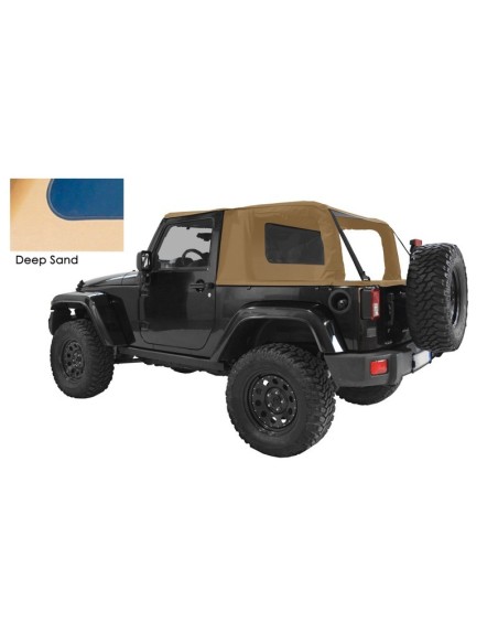 Cargo top per Jeep Wrangler Jk Unlimited 2 porte Deep Sand