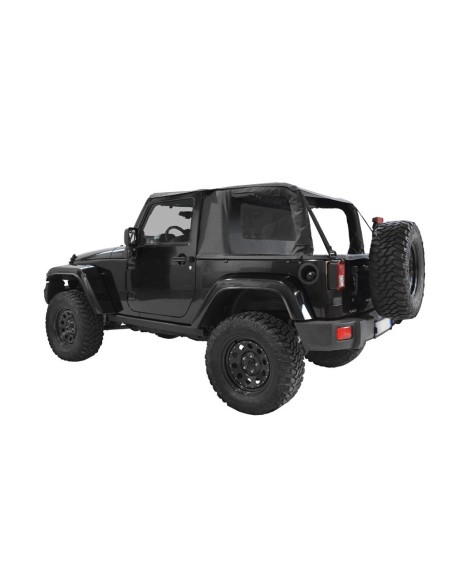 Cargo top per Jeep Wrangler Jk Unlimited 2 porte Nero