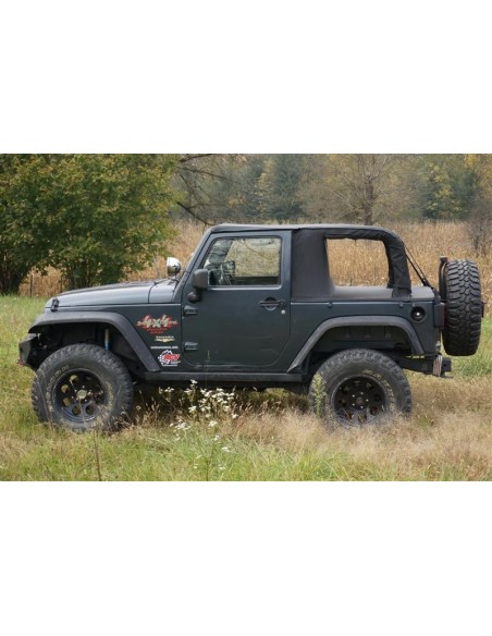 Cargo top per Jeep Wrangler Jk Unlimited 2 porte Nero