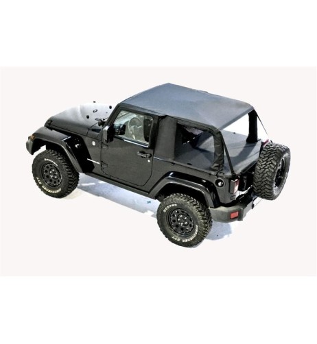 Cargo top per Jeep Wrangler Jk Unlimited 2 porte Nero