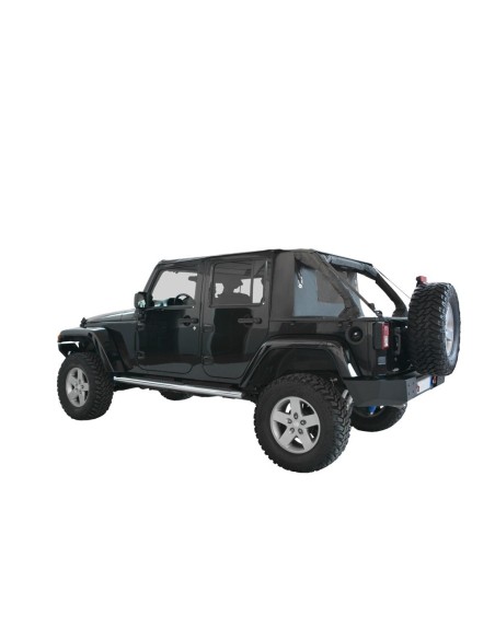 Cargo top per Jeep Wrangler Jk Unlimited 4 porte Nero