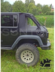 Cargo top per Jeep Wrangler Jk Unlimited 4 porte Nero 2