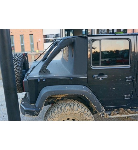 Cargo top per Jeep Wrangler Jk Unlimited 4 porte Nero