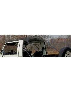 Copertura Bikini Top per Suzuki Samurai SJ e Santana colore Nero 2