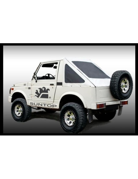 Copertura capote Fast Back Suzuki Samurai SJ e Santana bianco