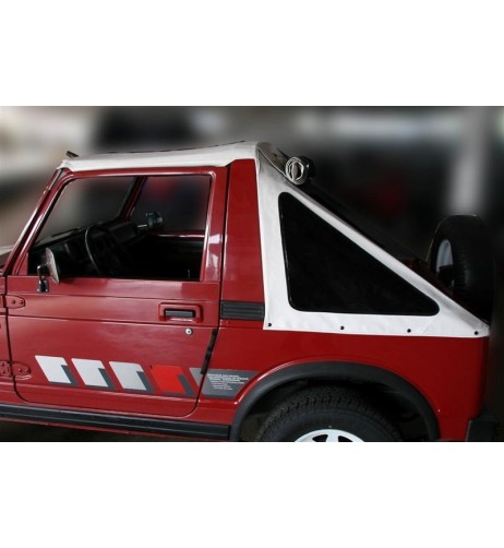 Copertura capote Fast Back Suzuki Samurai SJ e Santana bianco