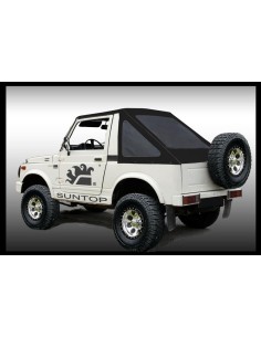 Copertura capote Fast Back Suzuki Samurai SJ e Santana nero