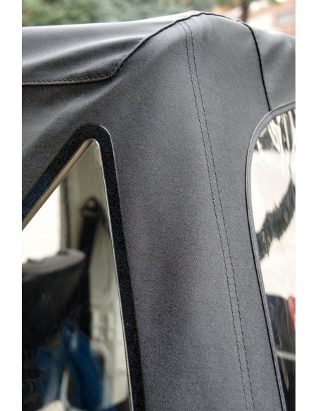 Copertura capote Fast Back Suzuki Samurai SJ e Santana nero