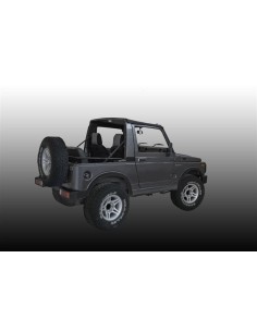 Copertura capote Soft 3Top Suzuki Samurai SJ e Santana nero 2