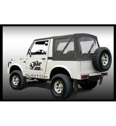 Copertura capote Soft Top Suzuki Samurai SJ e Santana kaki