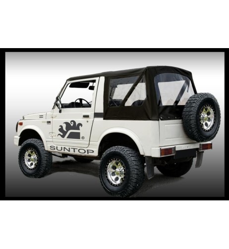 Copertura capote Soft Top Suzuki Samurai SJ e Santana nero