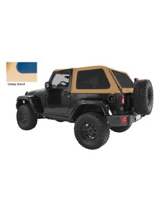 Copertura Soft Top Jeep Wrangler JK 2 porte deep sand