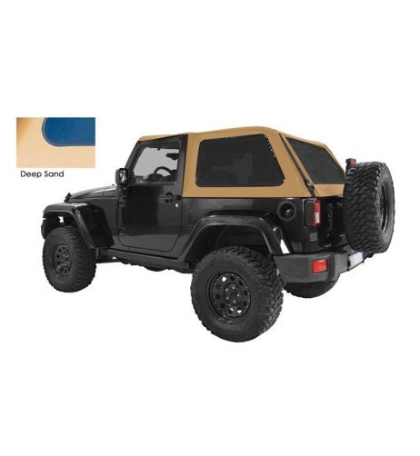 Copertura Soft Top Jeep Wrangler JK 2 porte deep sand