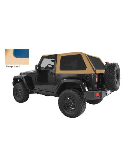Copertura Soft Top Jeep Wrangler JK 2 porte deep sand