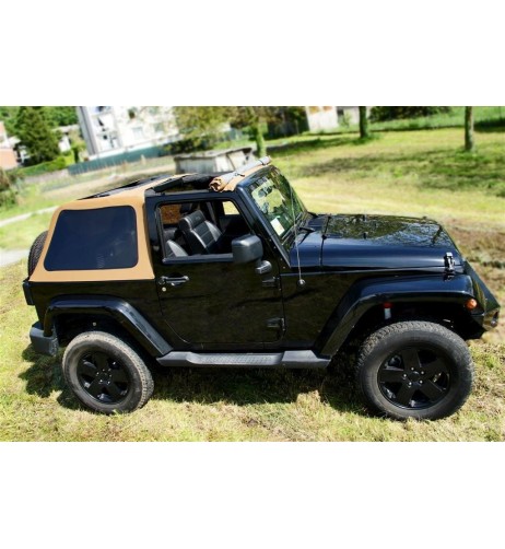 Copertura Soft Top Jeep Wrangler JK 2 porte deep sand
