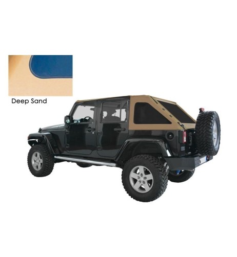 Copertura Soft Top Jeep Wrangler JK 4 porte deep sand