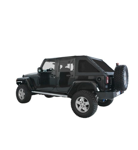 Copertura Soft Top Jeep Wrangler JK 4 porte nero