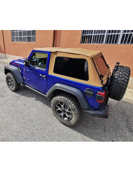 Copertura Soft Top Jeep Wrangler JL dal 2018 2 porte deep sand
