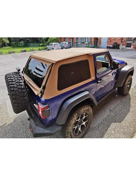 Copertura Soft Top Jeep Wrangler JL dal 2018 2 porte deep sand