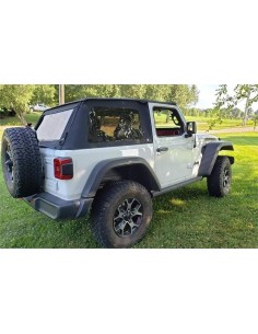 Copertura Soft Top Jeep Wrangler JL dal 2018 2 porte nero 2