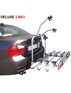 Carrello portabici per gancio traino universale omologato 3 biciclette