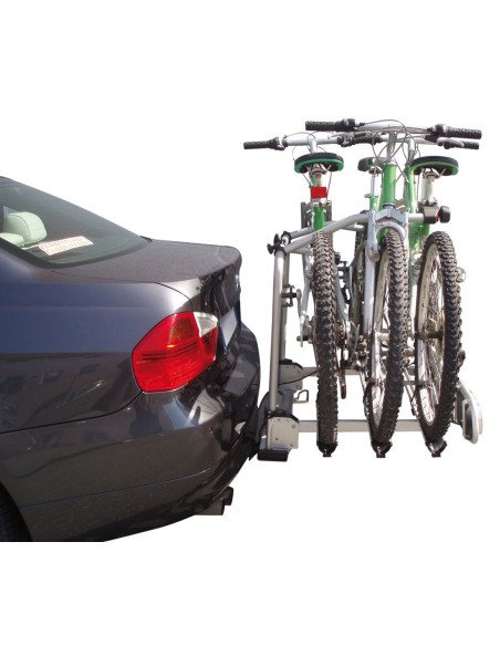 Carrello portabici per gancio traino universale omologato 3 biciclette