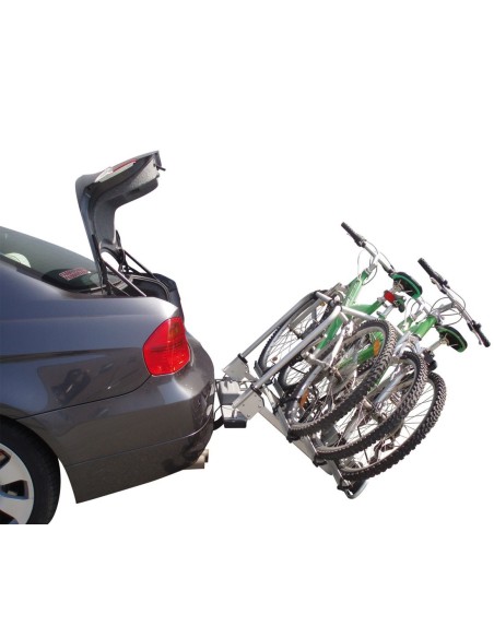 Carrello portabici per gancio traino universale omologato 3 biciclette