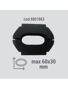 Kit adattatore 6801863 per montaggio portasci su barre max 60mm