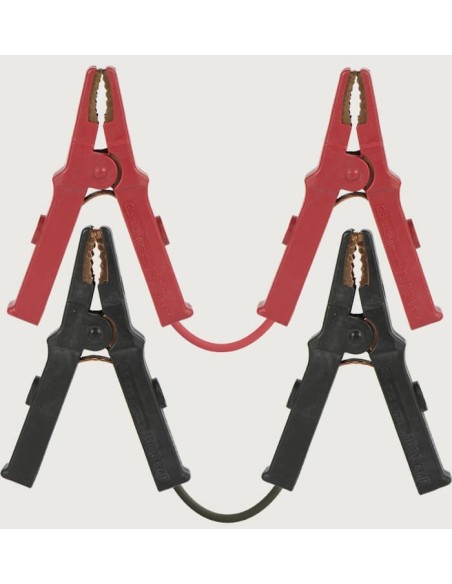 Kit cavi collegamento batteria 24v  pinze 1000A - 5mt - 50mmq