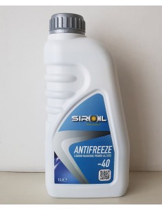 Liquido radiatore antigelo 40 Siroil Blu Pronto uso 1 litro