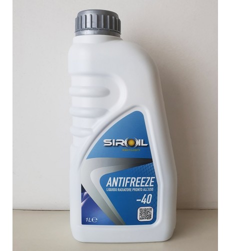 Liquido radiatore antigelo 40 Siroil Blu Pronto uso 1 litro