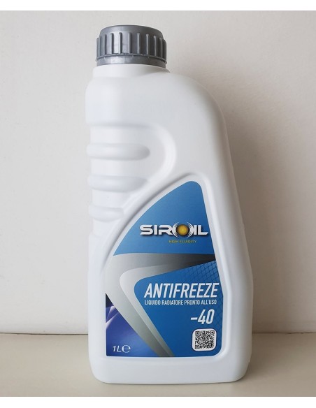 Liquido radiatore antigelo 40 Siroil Blu Pronto uso 1 litro