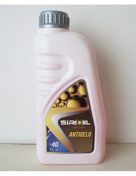 Liquido radiatore antigelo 40 Siroil G12 Rosso Pronto uso 1 litro