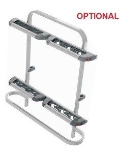 Optional trasformazione Exclusiv portabici in portasci snow