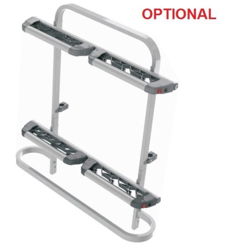 Optional trasformazione Exclusiv portabici in portasci-snow