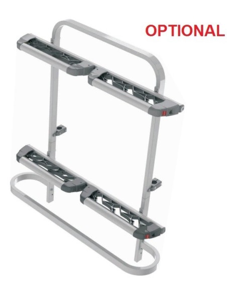 Optional trasformazione Exclusiv portabici in portasci-snow