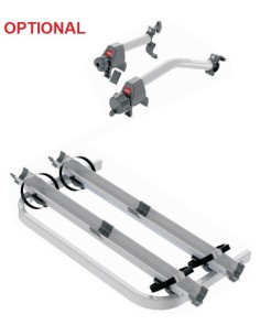 Optional trasformazione Exclusiv portasci in portabici