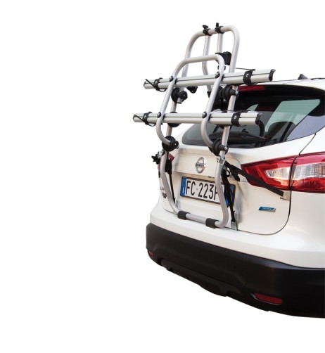 Portabici 2 bici posteriore in alluminio per bici elettriche OK ELEKTROBIKE