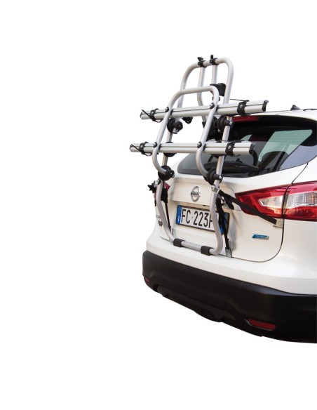 Portabici 2 bici posteriore in alluminio per bici elettriche OK ELEKTROBIKE