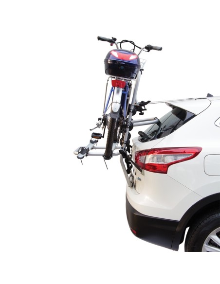 Portabici 2 bici posteriore in alluminio per bici elettriche OK ELEKTROBIKE